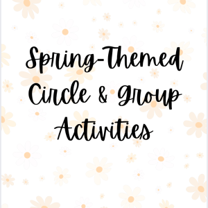 Spring-Themed Activity Bundle for Early Learners | Circle Time, Worksheets & Visuals